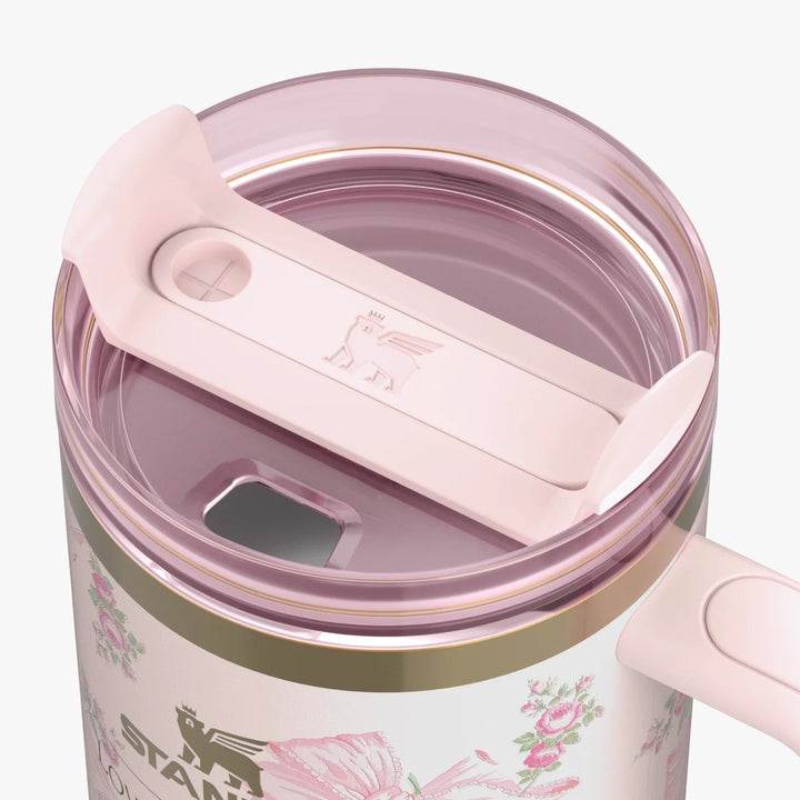 Stanley X LoveShackFancy Holiday Quencher 40oz – Rosa Beaux Pink Tumbler for Girls & Women 🌸✨💕 waodeals