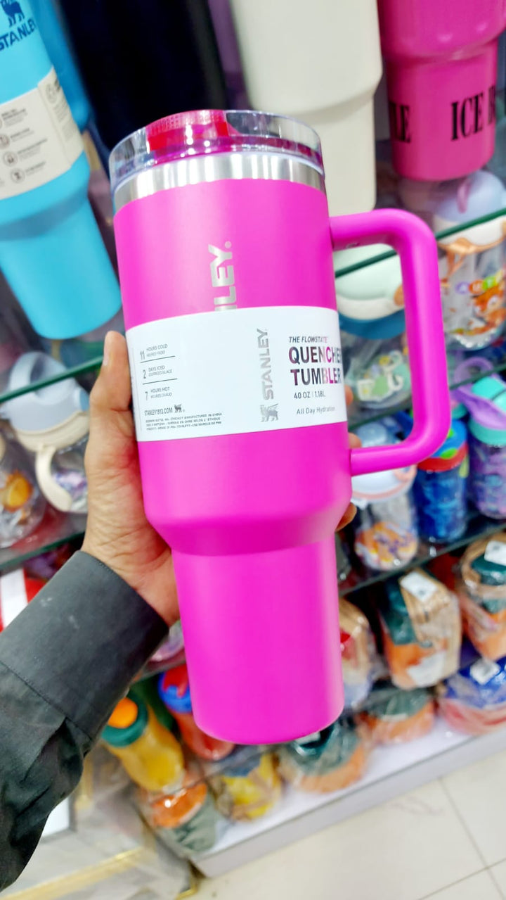 The  Stanley Quencher ProTour Flip Straw Tumbler | 40 OZ Leakproof Pro Cherry Blossom waodeals