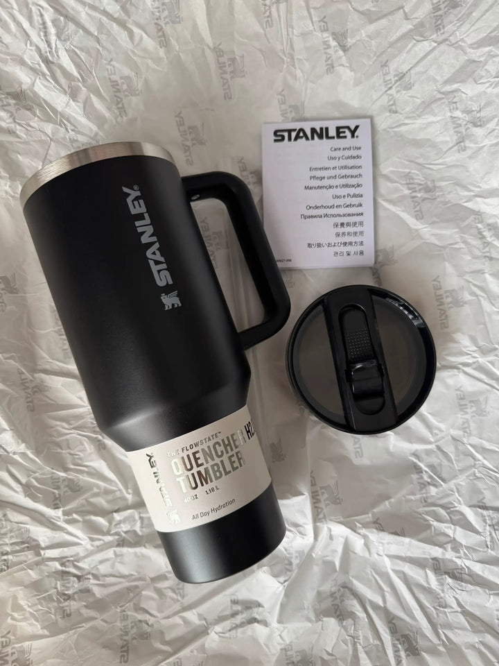🖤 Stanley Quencher ProTour Flip Straw Tumbler 40oz – Leakproof Black waodeals