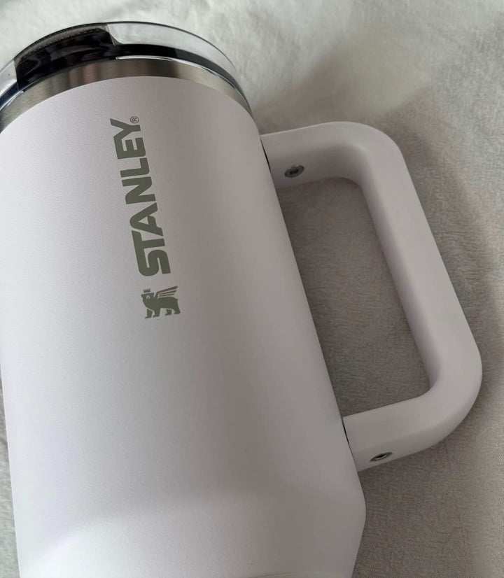 🤍 Stanley Quencher ProTour Flip Straw Tumbler 40oz – White 💧✨ waodeals
