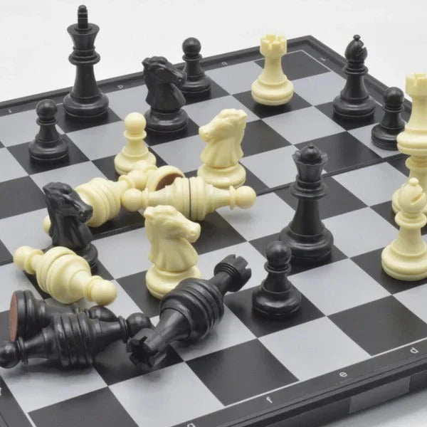 ♟️ Magnetic Chess Set – 12.5 Inch Foldable Strong Magnetic Chess Board Game for Kids & Adults waodeals