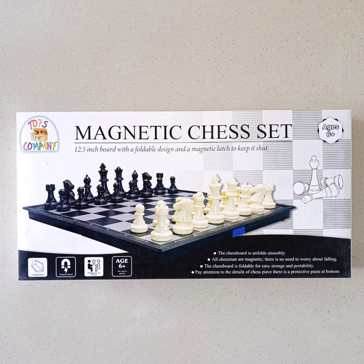 ♟️ Magnetic Chess Set – 12.5 Inch Foldable Strong Magnetic Chess Board Game for Kids & Adults waodeals
