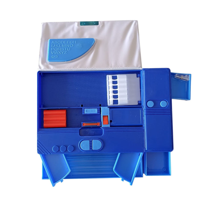 Batman Jumbo Gadget Pencil Box with Calculator | Large Multi-Purpose Kids Pencil Case waodeals