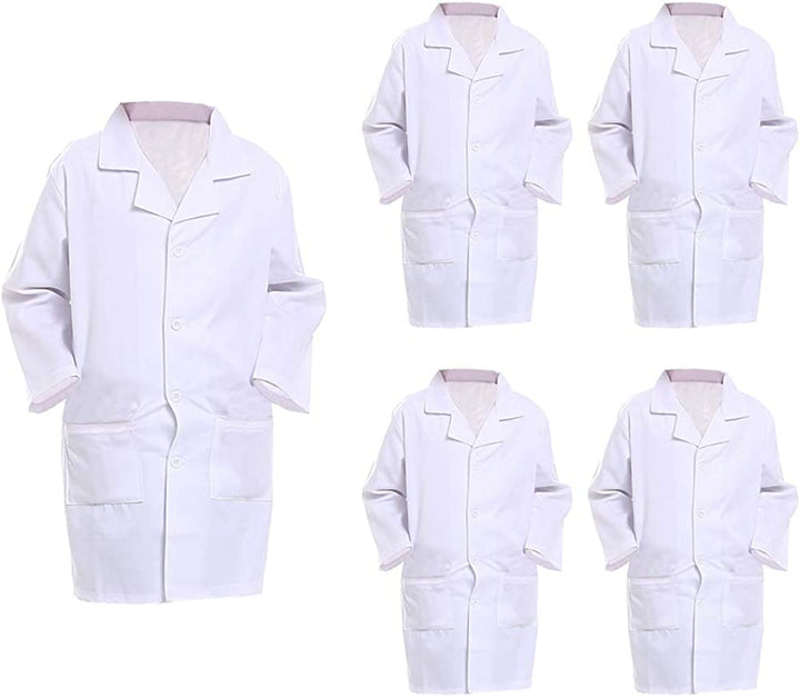 ⚪ All Sizes White Lab Coats | Professional Laboratory Coat | Doctor, Scientist & Kids 👨‍⚕️👩‍🔬 waodeals