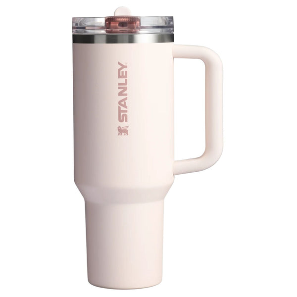 🤍 Stanley Quencher ProTour Flip Straw Tumbler 40oz – Leakproof Cream 🧊✨ waodeals