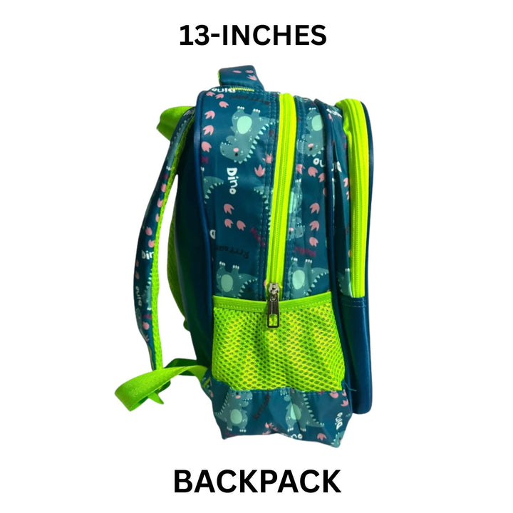 🦖 13 Inches 3D Dino School Bag 🎒 for Nursery to KG Boys waodeals