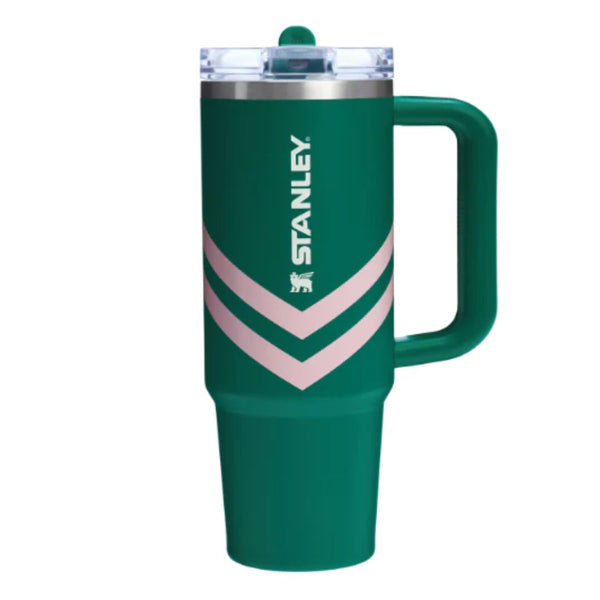Stanley Quencher® ProTour 40oz – Emerald Chevron | Limited Edition 2025 | Flip Straw Tumbler | Best Stanley in Pakistan 🌟 waodeals