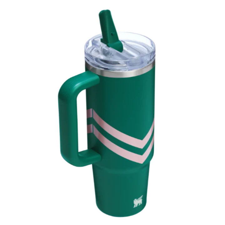 Stanley Quencher® ProTour 40oz – Emerald Chevron | Limited Edition 2025 | Flip Straw Tumbler | Best Stanley in Pakistan 🌟 waodeals