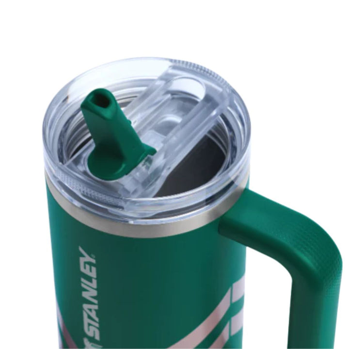 Stanley Quencher® ProTour 40oz – Emerald Chevron | Limited Edition 2025 | Flip Straw Tumbler | Best Stanley in Pakistan 🌟 waodeals