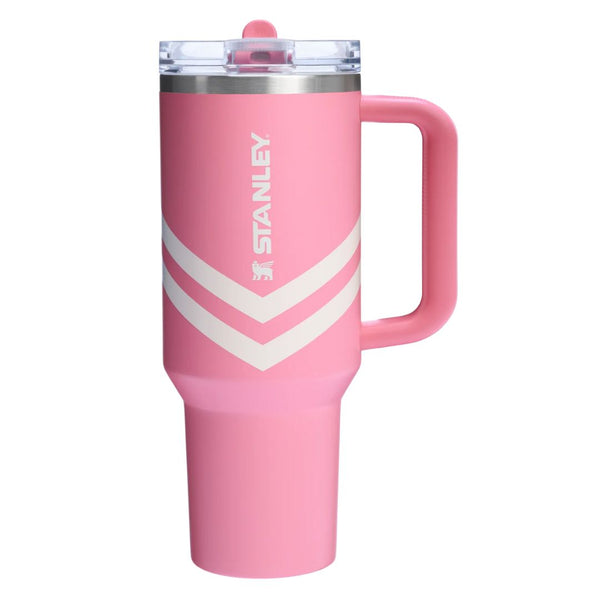 Stanley Quencher® ProTour 40oz – Plumeria Chevron | Limited Edition 2025 | Flip Straw Tumbler | Best Stanley in Pakistan 🌟 waodeals