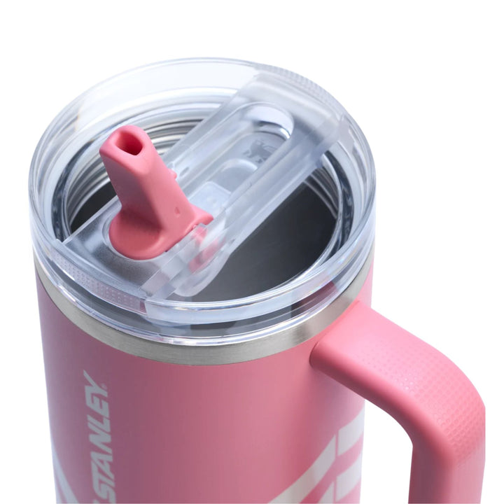 Stanley Quencher® ProTour 40oz – Plumeria Chevron | Limited Edition 2025 | Flip Straw Tumbler | Best Stanley in Pakistan 🌟 waodeals