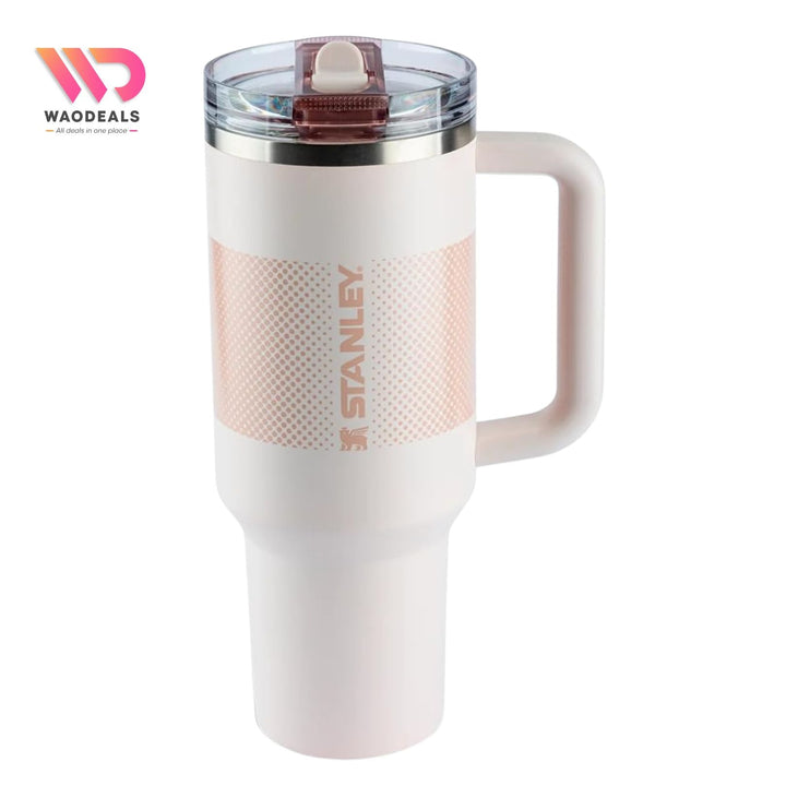 Stanley Quencher ProTour Flip Straw Tumbler 40oz Rose Quartz Fade | Original Dubai Import waodeals
