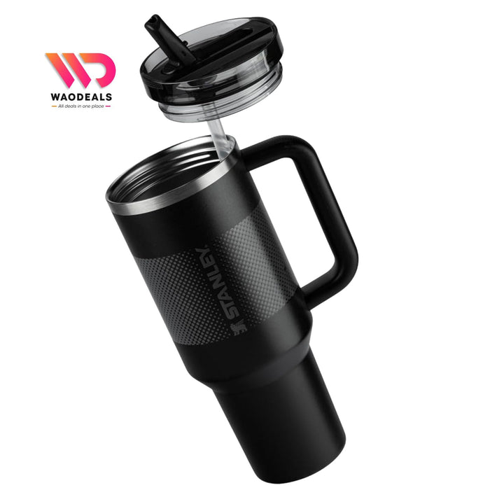 Stanley Quencher ProTour Flip Straw Tumbler 40oz Black Fade | Original Dubai Import waodeals