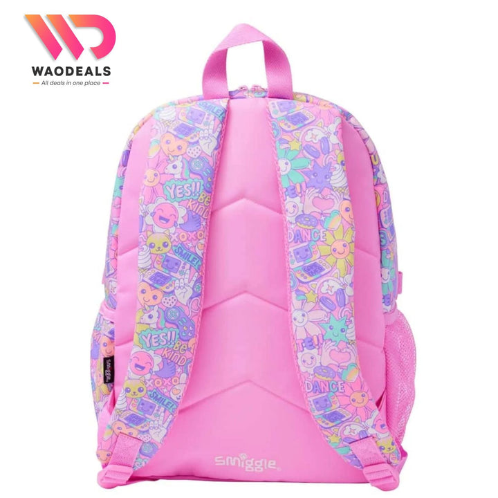🎀 Original Smiggle 17-Inch Sunflower School Backpack 🎒✨ waodeals