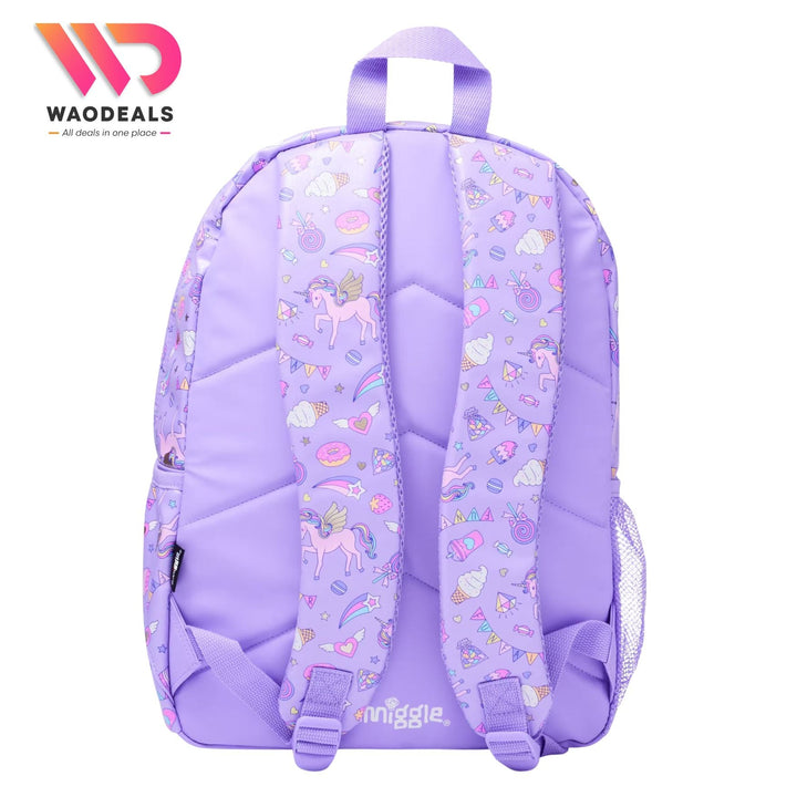 ✨🦄 Original Smiggle 17 Inch Unicorn School Backpack for Girls Fun Fair Classic Kids School Bag🎀🎡 waodeals