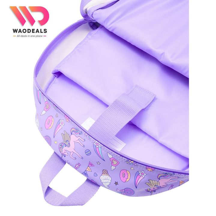 ✨🦄 Original Smiggle 17 Inch Unicorn School Backpack for Girls Fun Fair Classic Kids School Bag🎀🎡 waodeals