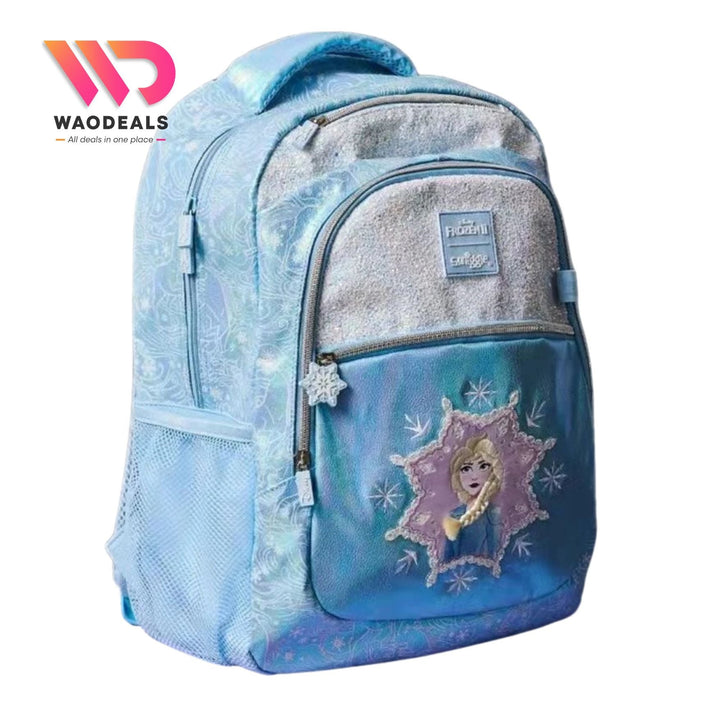 🎒 Original Smiggle 17-Inch Frozen Classic School Backpack | Disney Frozen Girls Bag ✨ waodeals