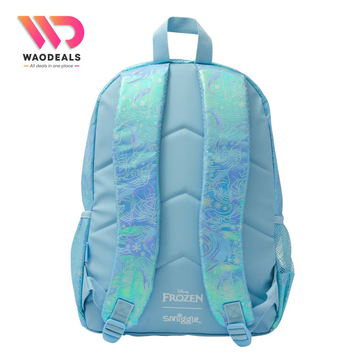 🎒 Original Smiggle 17-Inch Frozen Classic School Backpack | Disney Frozen Girls Bag ✨ waodeals