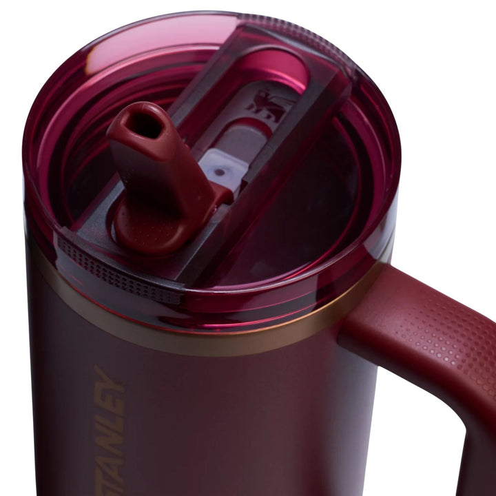 🍷 Stanley Quencher ProTour Flip Straw Tumbler 40oz – Gilded Pomegranate 🧊✨ waodeals
