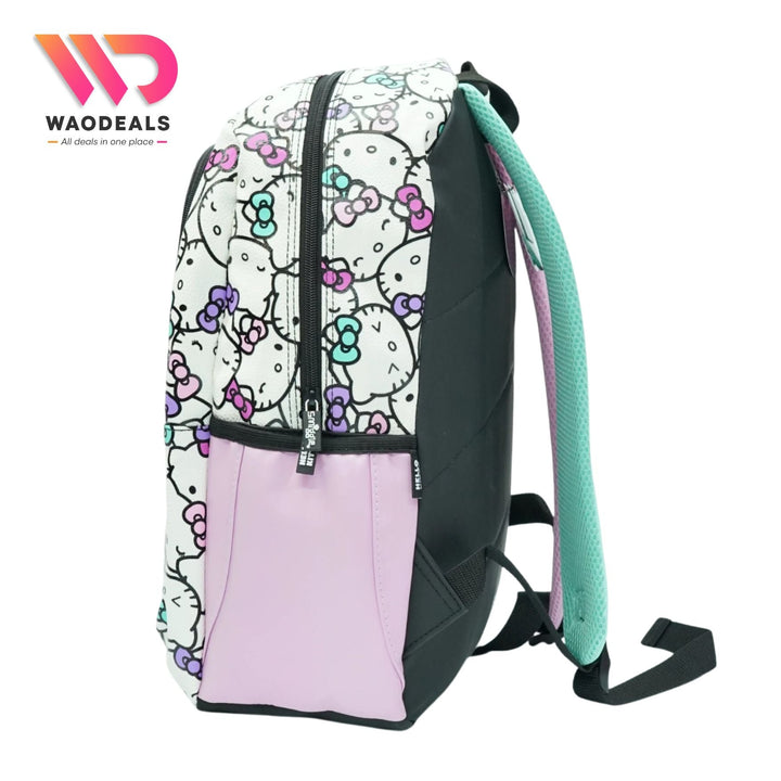 🎒 Original Smiggle 17-Inch Hello Kitty Classic School Backpack✨ waodeals