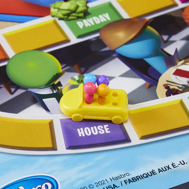 The Game of Life Classic Board Game | Family Strategy Game of Careers &amp; Choices | 2-4 Players Fun for Ages 8+ waodeals