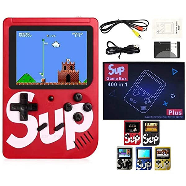 WaoDeals - SUP 400 in 1 Games Retro Game Box Console Handheld Game PAD Game