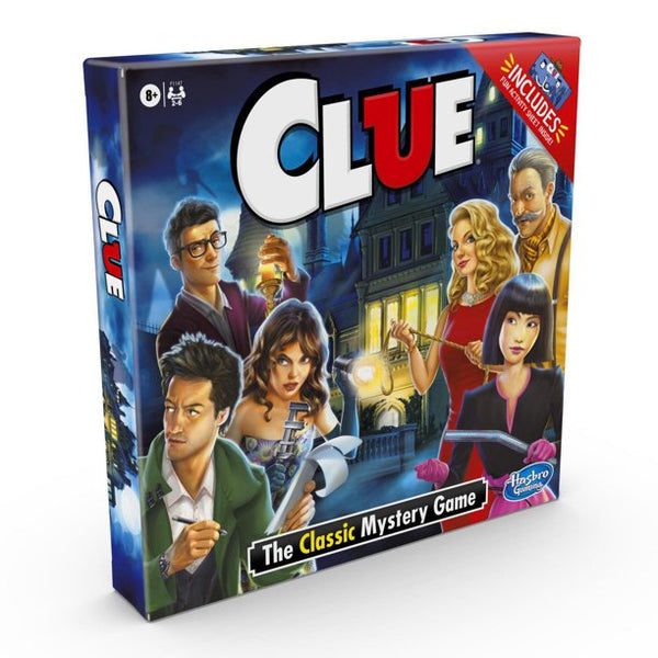 Clue Classic Mystery Board Game by Hasbro – Detective Puzzle Game for Family & Kids Fun waodeals