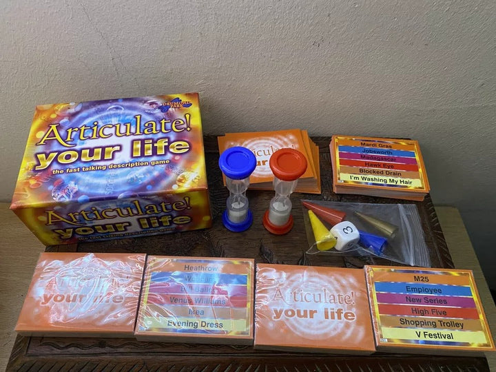 🧠🎲 Articulate Your Life Fast Talking Family Board Game | Mint Condition | Hilarious Party Game for All Ages WaoDeals