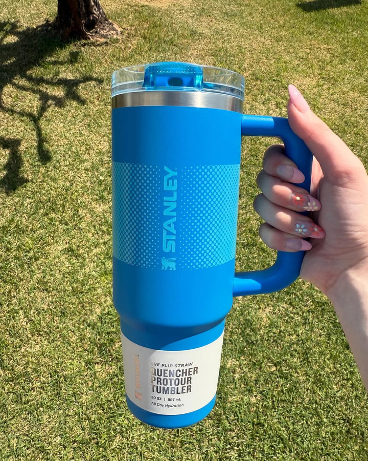 Stanley Quencher ProTour Flip Straw Tumbler 40oz Azure Fade | Original Dubai Import waodeals