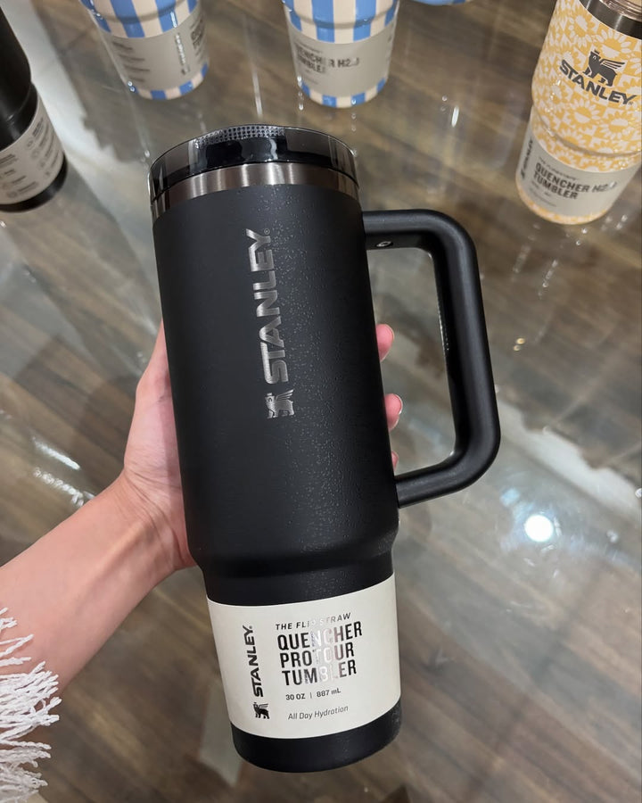 🖤 Stanley Quencher ProTour Flip Straw Tumbler 40oz – Leakproof Black waodeals