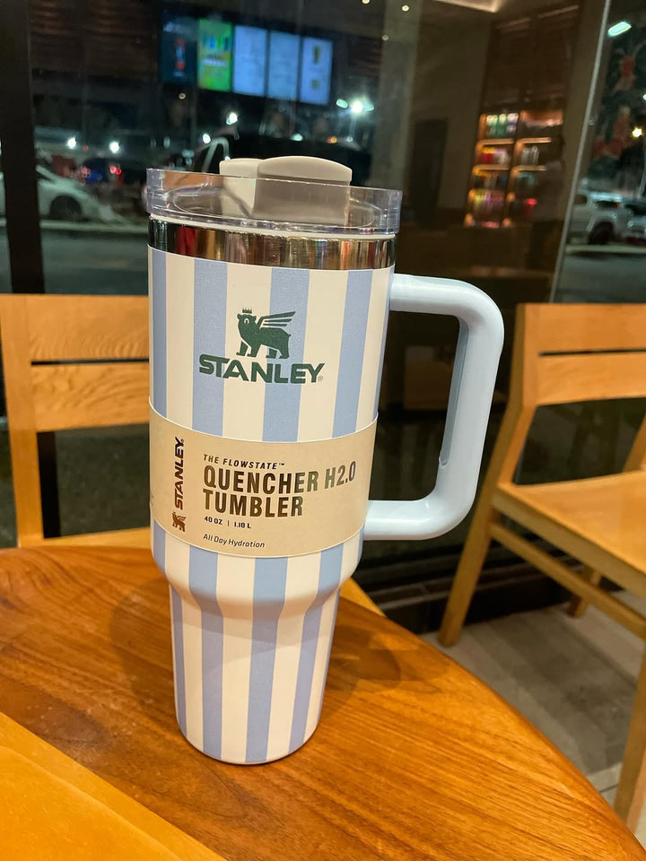 The Quencher H2.0 FlowState™ Tumbler | 40 OZ | 1.18 L Cornflower Cabana Gloss waodeals