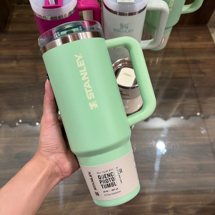 Stanley Quencher® ProTour Flip Straw Tumbler 40oz – Pistachio Edition waodeals