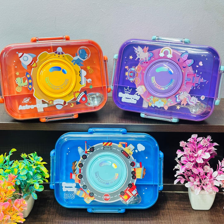 ✨ Jumbo Steel Insulated Lunch Box – Double Decker Bento | 3 Partitions 🍱🔥 waodeals