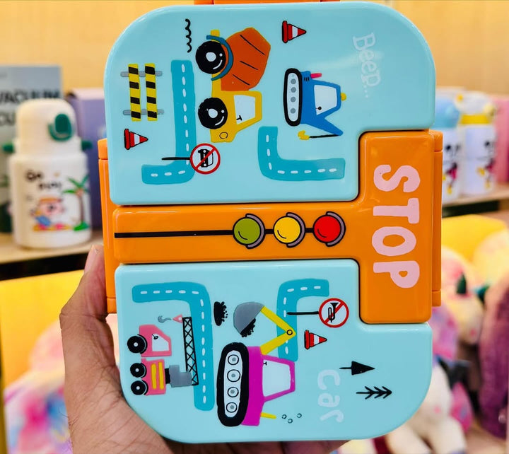 🍱 Sealed 2-Grid Child Stainless Steel Lunch Box | Portable Leakproof Kids Bento Box for School, Office & Travel ✨ waodeals