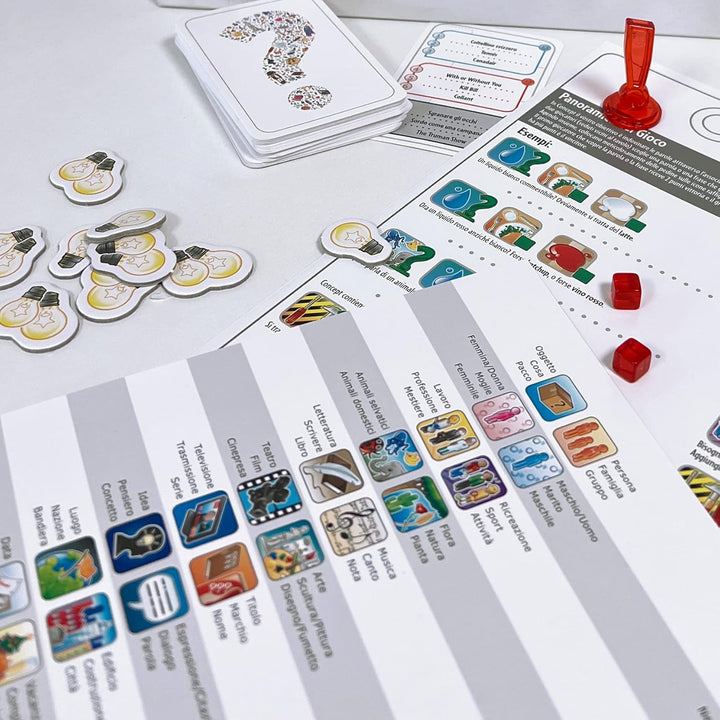 🧩 Concept Words Game – Fun Family Party Board Game | Word Guessing, Educational Indoor Activity waodeals