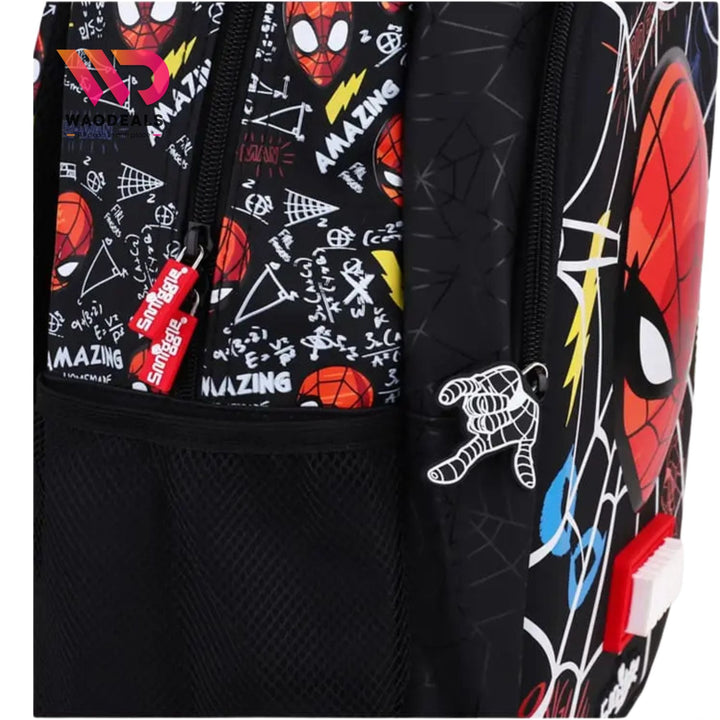 🕷️ Original Smiggle 17 Inch Spider-Man Classic Backpack For Boys Marvel School Bag Fun Fair Bagpack🎒✨ waodeals