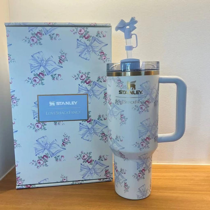 The Stanley X LoveShackFancy Quencher Tumbler 40oz waodeals