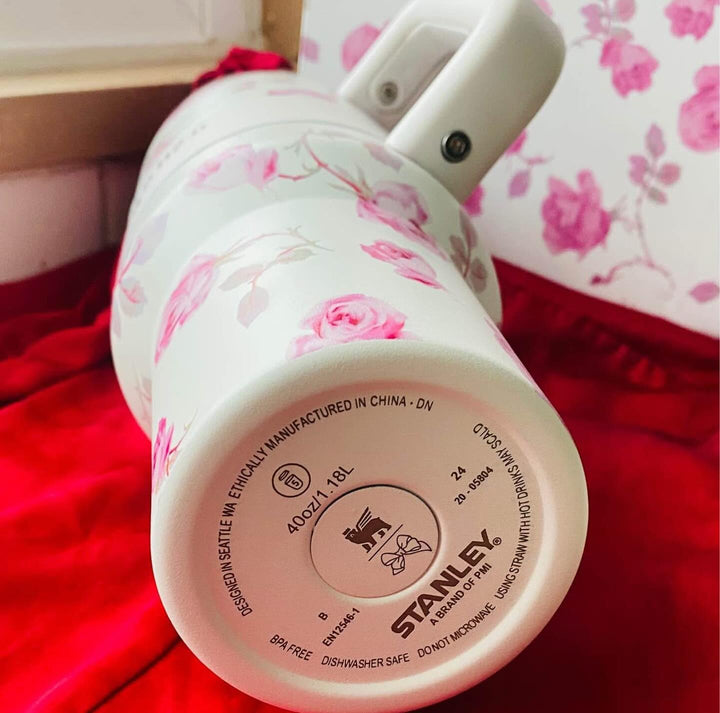 waodeals-The Stanley X LoveShackFancy Quencher Tumbler 40oz - Original Tumbler-waodeals