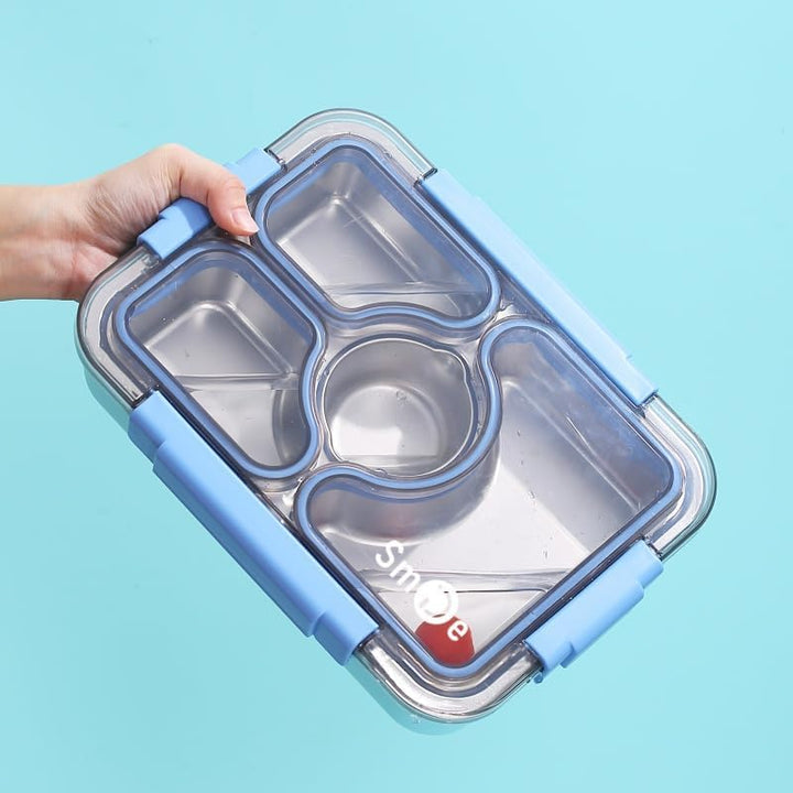 waodeals - Stainless Steel Bento Lunch Box – Blue