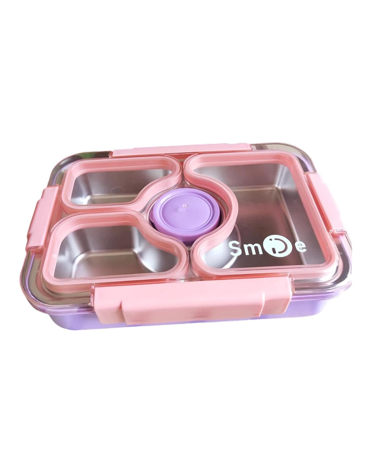 waodeals - Stainless Steel Bento Lunch Box – Pink
